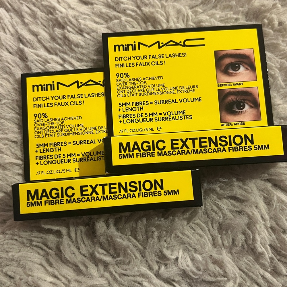 MAC MAGIC EXTENSION 5MM FIBRE MASCARA X2